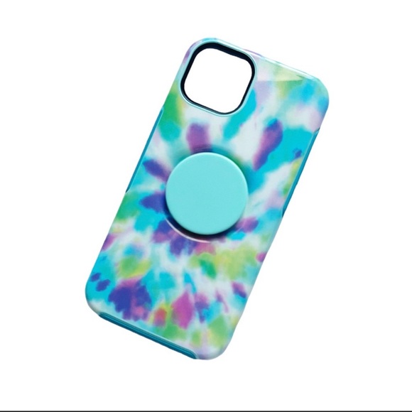 OtterBox Other - Hostpick OtterBox + pop symmetry Day trip TieDye iPhone 13 Case with pop socket